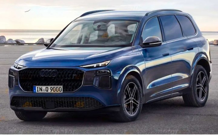 Как будет выглядеть новый флагманский кроссовер Audi Q9: первое изображение без камуфляжа