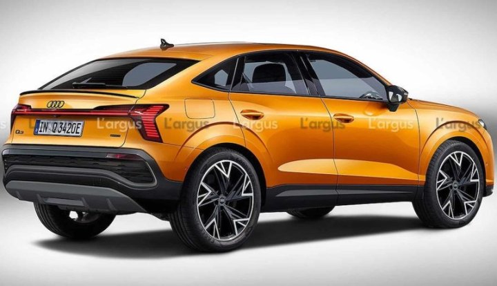 Рендер нового Audi Q3 Sportback