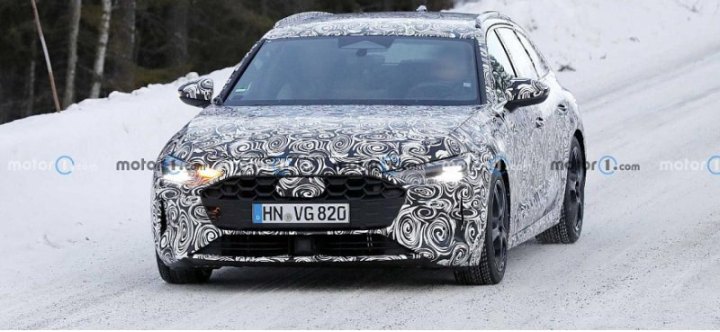 Компания Audi приступила к тестам универсала A4 Avant 2023 модельного года
