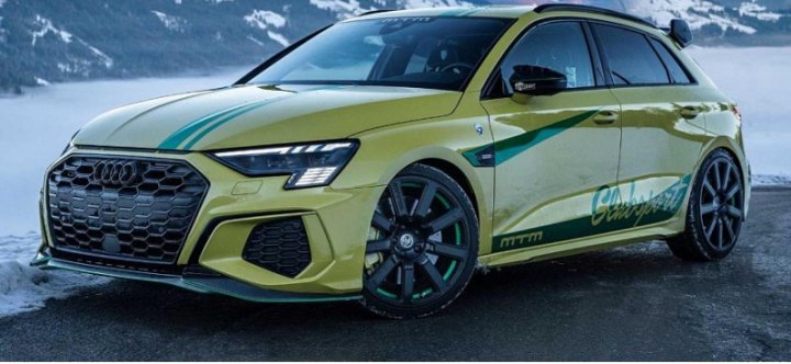 480-сильный Audi S3 Clubsport 2022 от ателье MTM приглашен на уникальную фотосессию