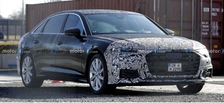 Компания Audi тестирует седан A6 версии 2023 модельного года