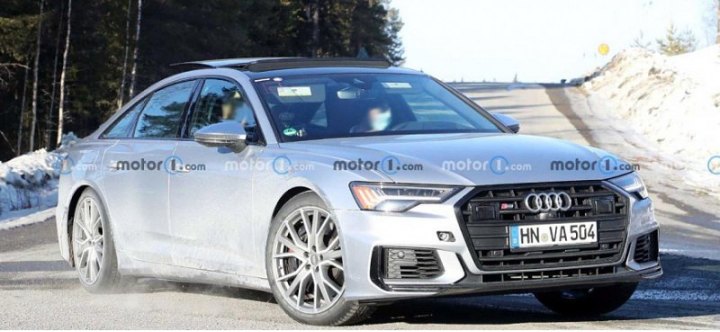 Компания Audi тестирует закамуфлированный прототип обновленного S6
