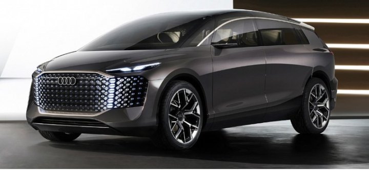 Компания Audi презентовала концепт автономного минивэна Urbansphere с цифровой решеткой
