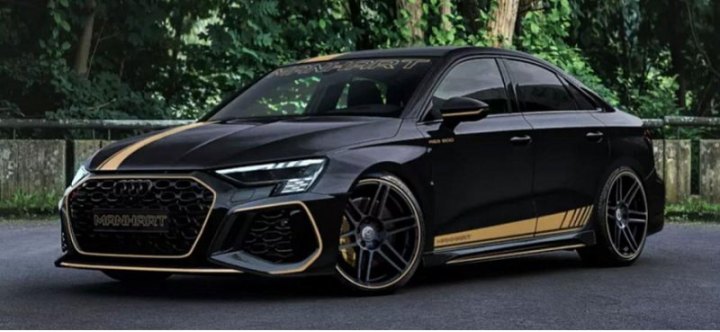 Тюнеры Manhart представили свою 500-сильную версию Audi RS 3