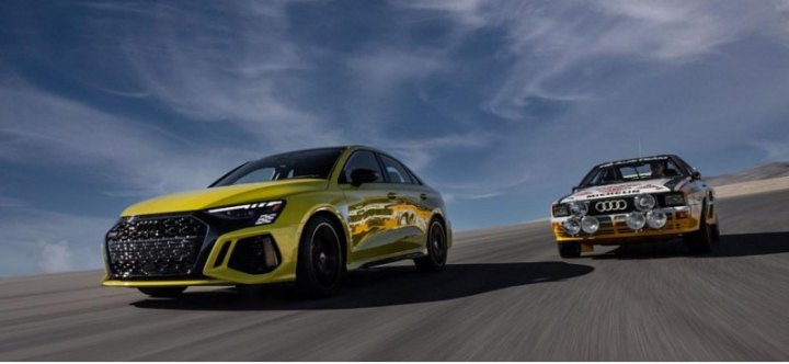 Западные критики очень высоко оценили «заряженный» седан Audi RS3 2023 года