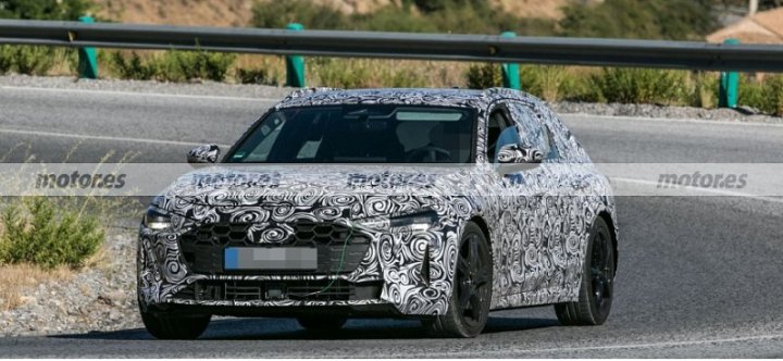 Новый Audi S4 Avant 2024 модельного года попал на тесты на юге Европы