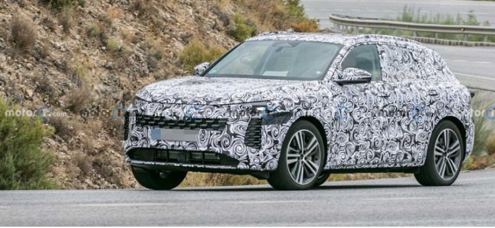 Фотошпионы запечатлели новый Audi RS Q5 с гибридной силовой установкой
