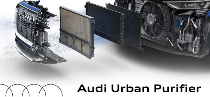 Компания Audi тестирует E-Tron с сажевым фильтром для очистки воздуха во время движения
