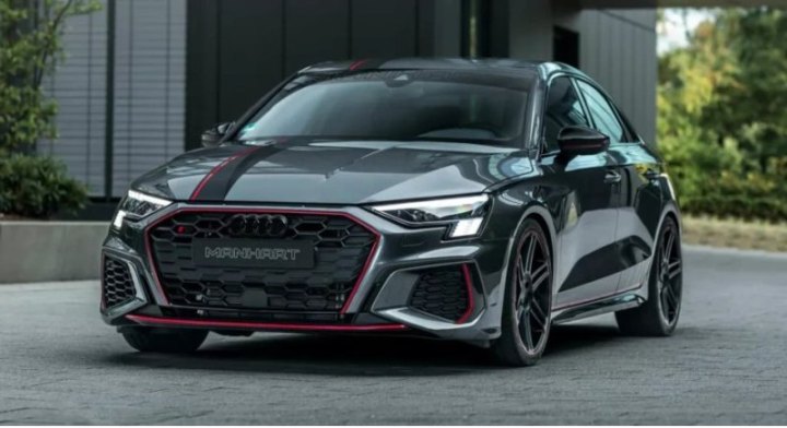 Manhart оставляет как салон S3, так и его тормоза нетронутыми, но может модернизировать их, если…
