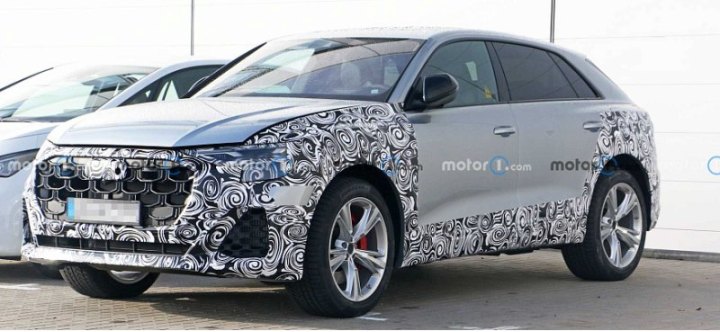 Обновленный кросс Audi Q8 2024 года детально рассекречен на шпионских фотоснимках