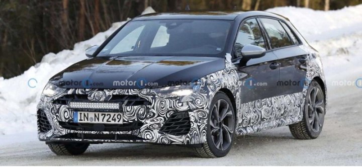 Компания Audi тестирует обновленную версию «заряженного» Audi S3