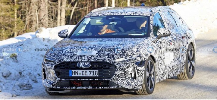 Обновленный Audi A4 Avant 2024 года засветился перед фотошпионами с полностью серийным кузовом и…