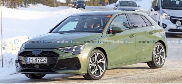 На тестах замечен прототип обновленного Audi A3 в кузове Sportback