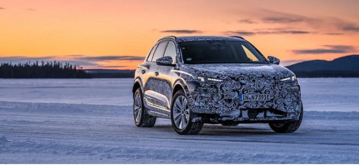 Компания Audi показала прототип электрокроссовера Audi Q6 e-tron