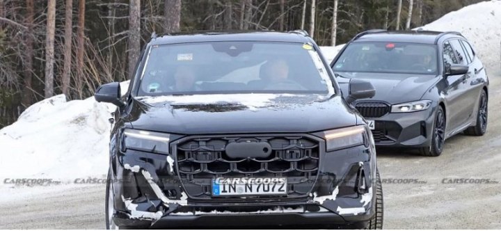 Кроссовер Audi Q7 настолько устарел, что получил второй фейслифтинг