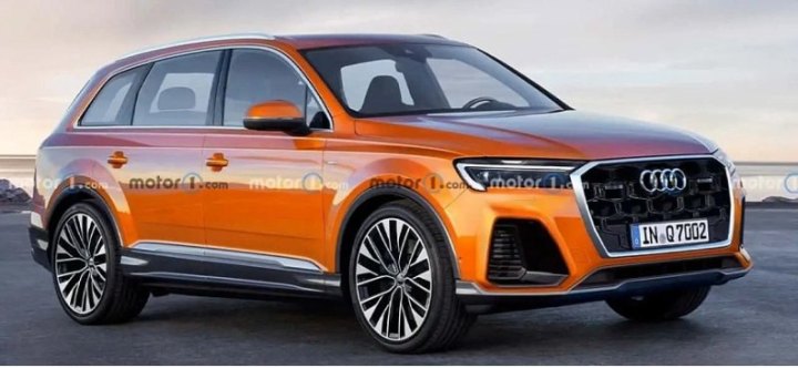В Сети представили рендеринг кроссовера Audi Q7 2024 модельного года