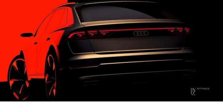Рестайлинговый Audi Q8 2024 года анонсировали до презентации 5 сентября