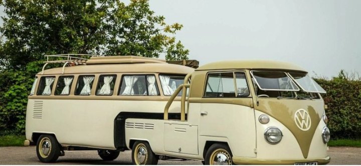 Два Volkswagen Type 2 объединили в эпический кемпер с двигателем Audi S3
