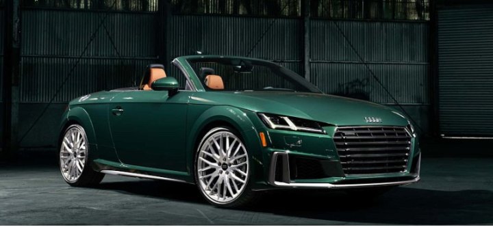 Компания Audi представила прощальную серию TT Roadster Final Edition из 50 экземплярами