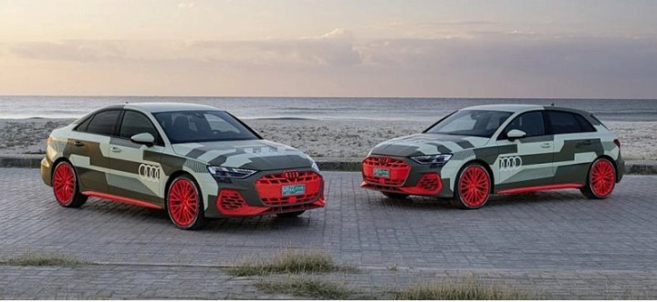 Audi представила обновленный S3S3 2025 года