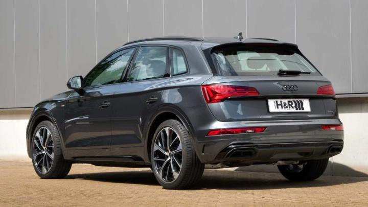 Audi Q5 с пружинами от H&R