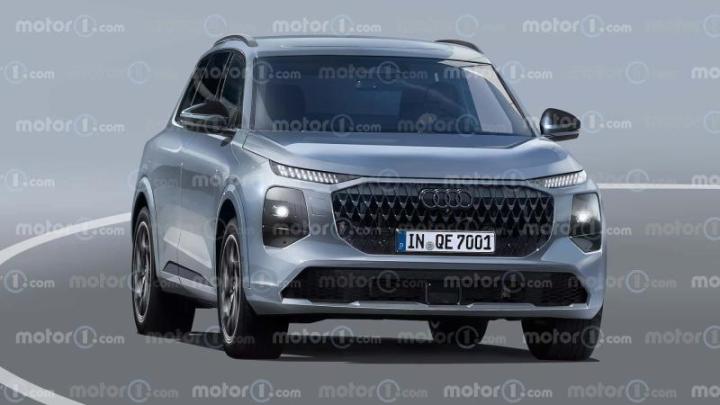 Неофициальный рендер нового Audi Q7 (Motor1)