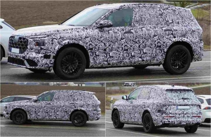 Audi Q7 нового поколения на шпионских фото