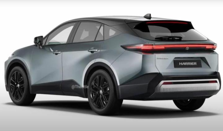 Новый Toyota Harrier (неофициальный рендер)