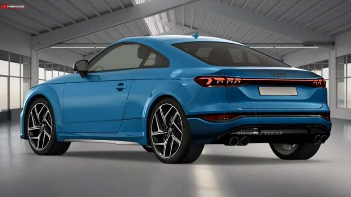 Неофициальный рендер нового купе Audi