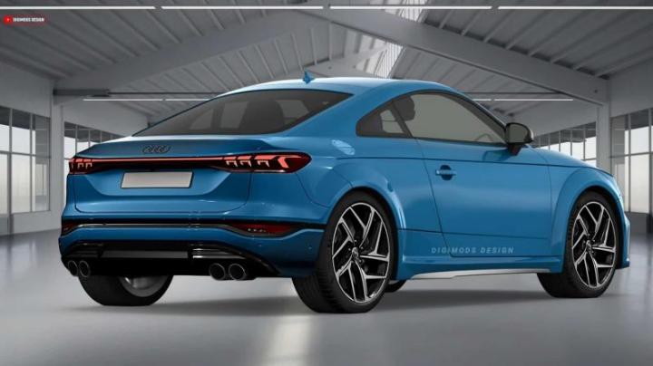 Неофициальный рендер нового купе Audi