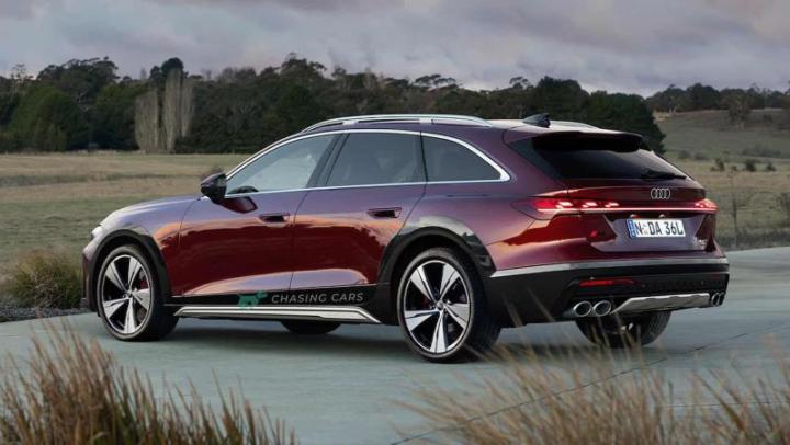 Неофициальный рендер нового Audi A5 Allroad B10