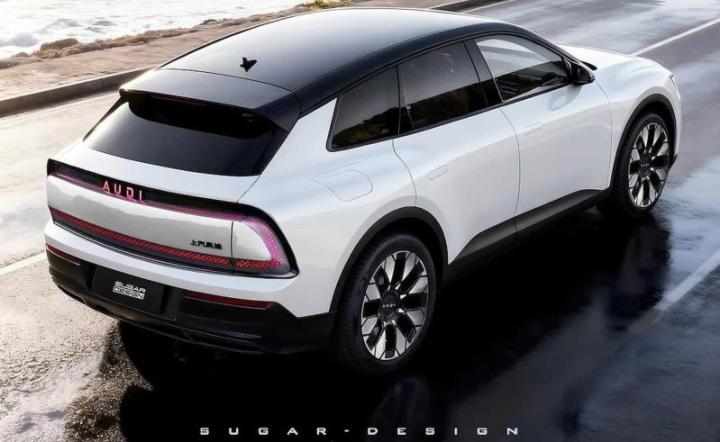 Рендер кроссовера AUDI E8 SUV