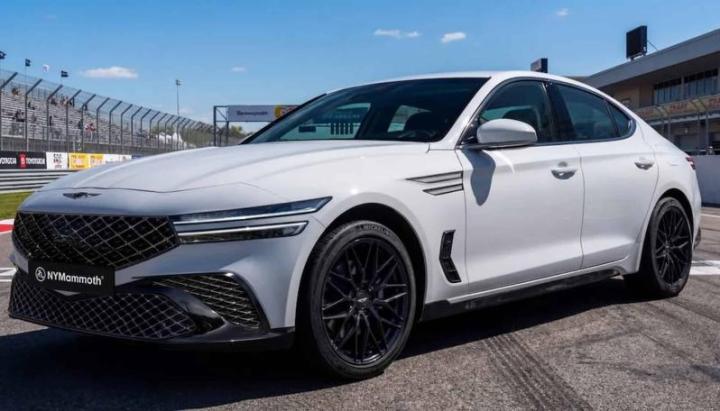 Genesis G70 нового поколения (рендер)