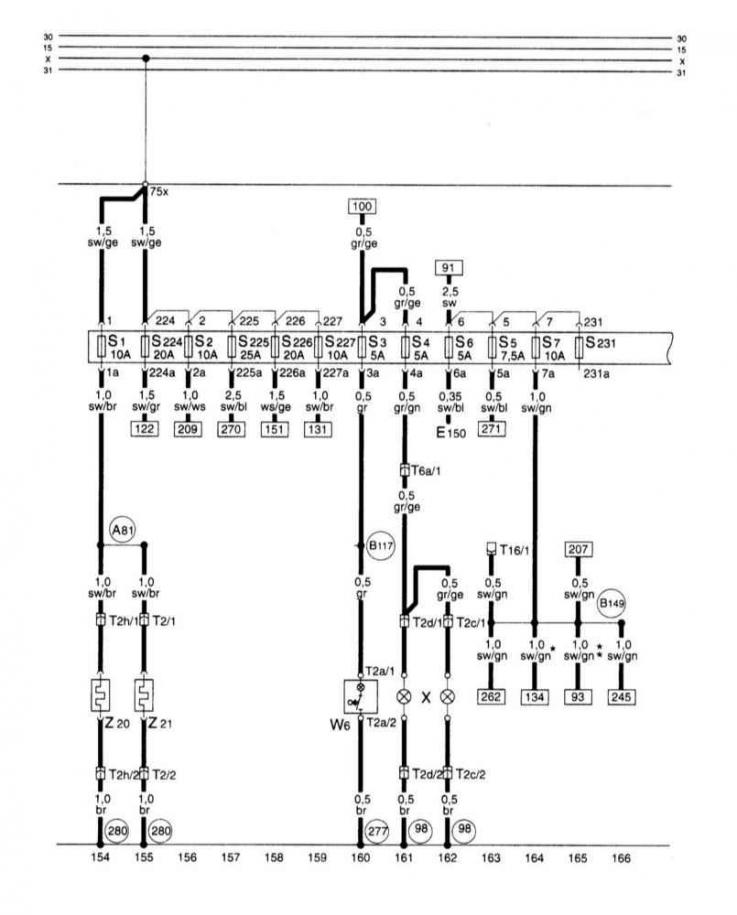Коробка предохранителей, обогреваемое сопло омывателя, освещение вещевого ящика, фонарь освещения…