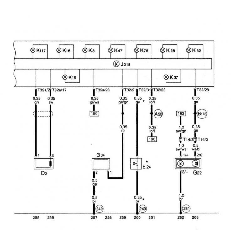 Блок панели приборов, комби-процессор в блоке панели приборов, считывающая катушка противоугонной…