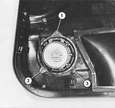 Zvučnici u oblogama prednjih vrata