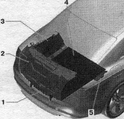1. Facing the edge of the rear. body parts.