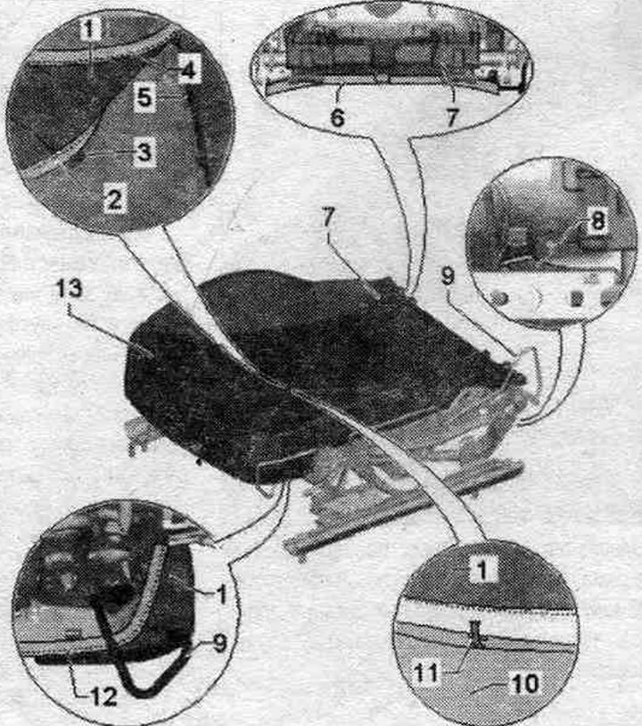 1. Тапицерия.
