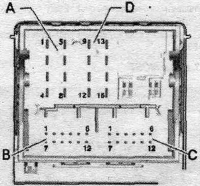 D. 4-пинов многопинов конекторен блок