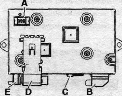 A. 10-пинов конектор (японска навигационна система).