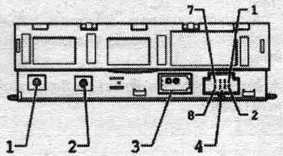 1. Высокачашчынная выснова ад антэннага ўзмацняльніка 3 «R112».