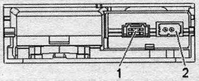 1. Шматкантактны раз'ём, 8-кантактны (Т8аа).