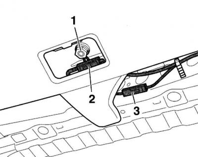4. Разкачете съединителите (2) и (3).
