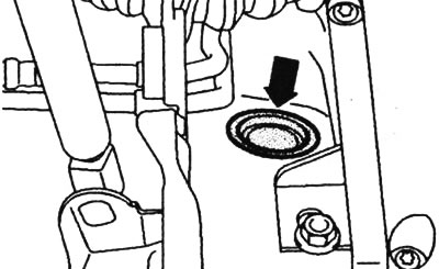 Nakon uklanjanja poklopca odjeljka za baterije, uklonite poklopac vijka