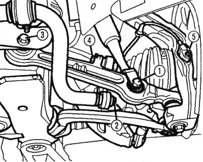 Gumeno-metalni ležajevi i glava amortizera u obliku vilice