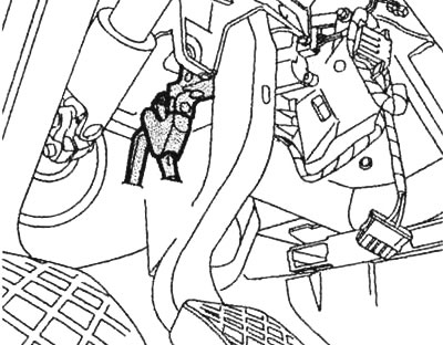 Odvajanje papučice kočnice od pojačivača kočnice