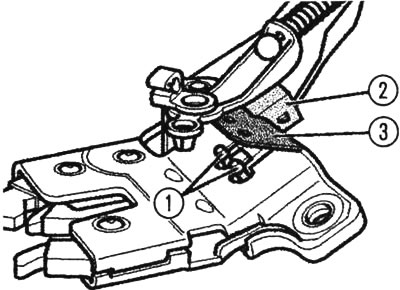 Kontaktni prekidač stražnjih vrata