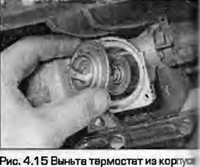 15. Uklonite termostat, zapamtite kako je instaliran (Sl. 4.15).