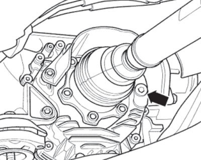 4.52a. Korek wlewu przedniego mechanizmu różnicowego AT