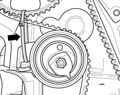 10.8. Fixing the tension roller